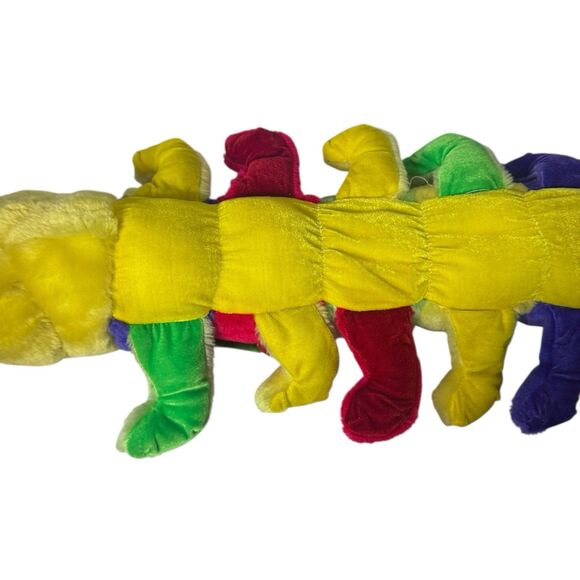 GOFFA VTG PLUSH 32” CATERPILLAR Kids Baby Stuffed Animal MY BEST FRIEND Rare HTF - Picture 13 of 16